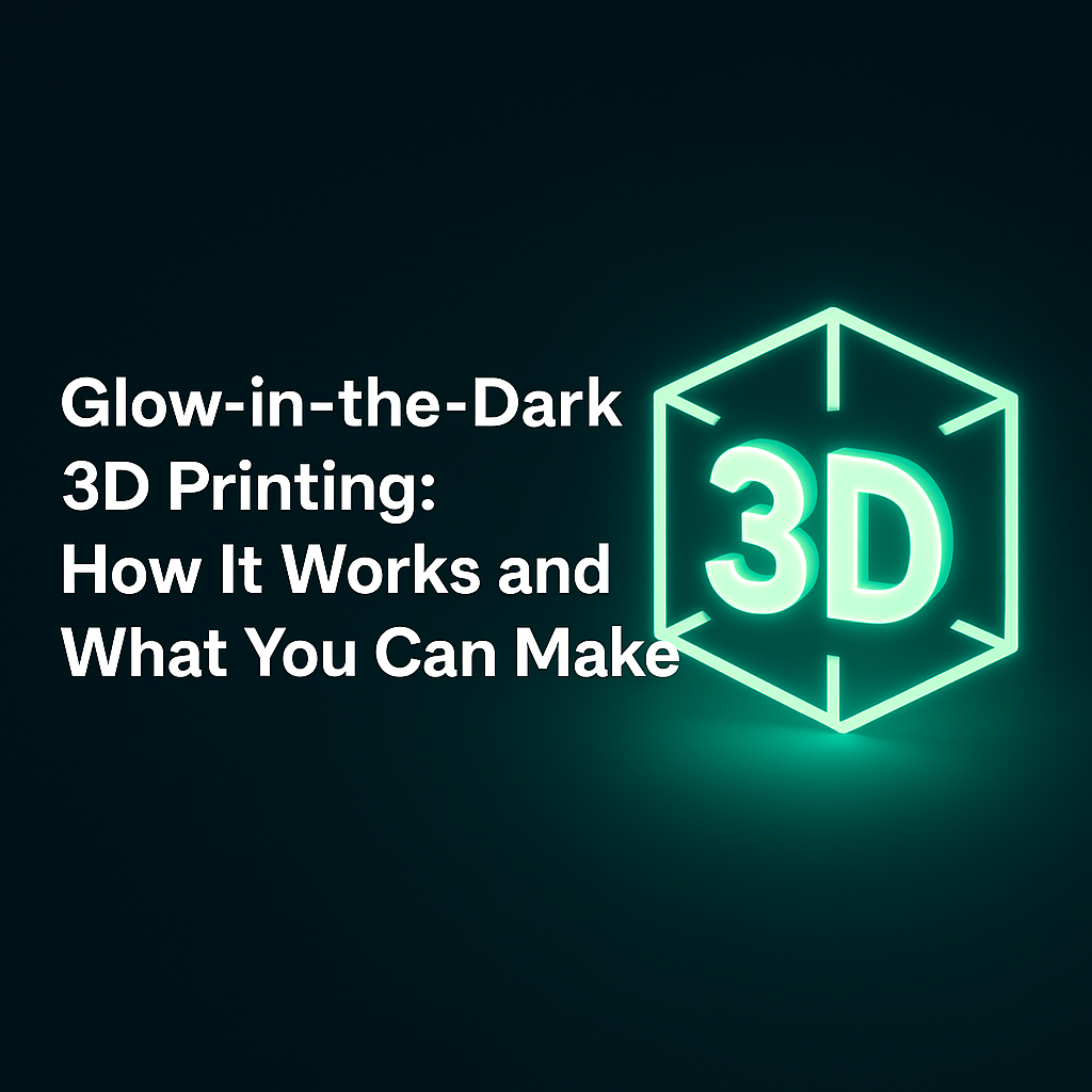 Glow-in-the-Dark 3D Printing Ideas & Tips | X3D Australia