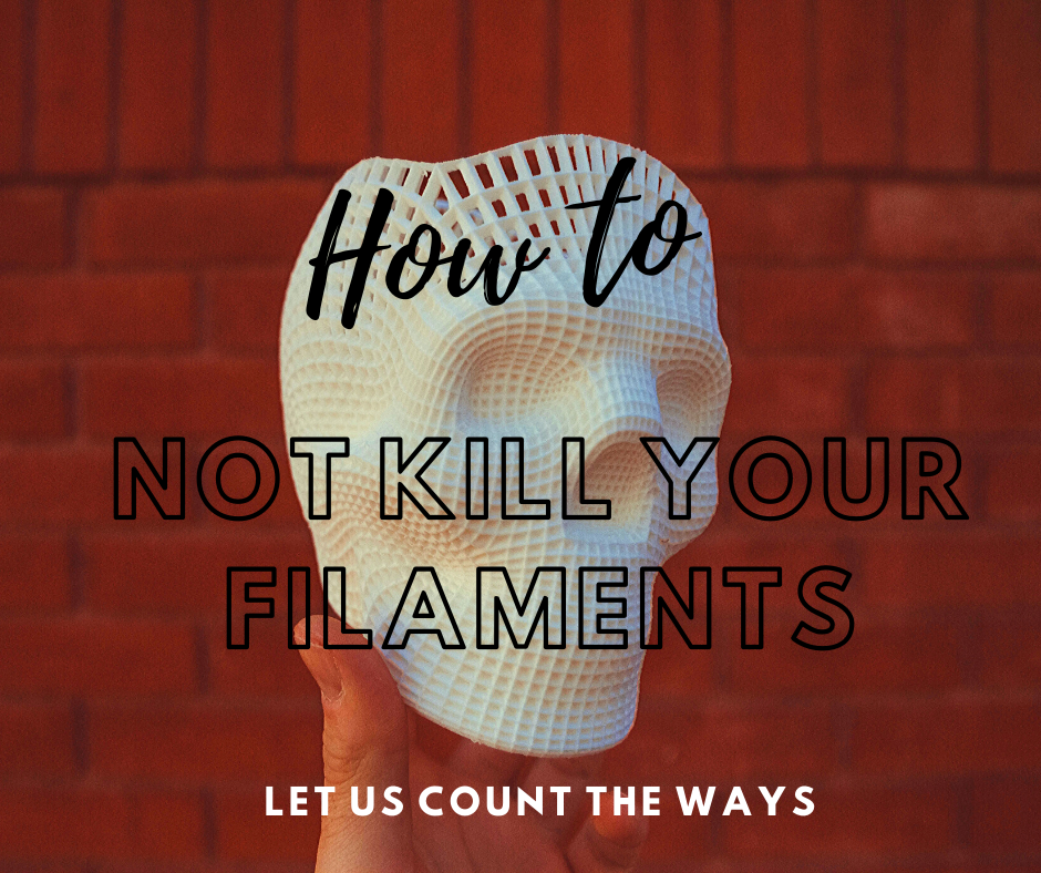 5 Things You Could Be Doing That Are Ruining Your 3D Printer Filaments