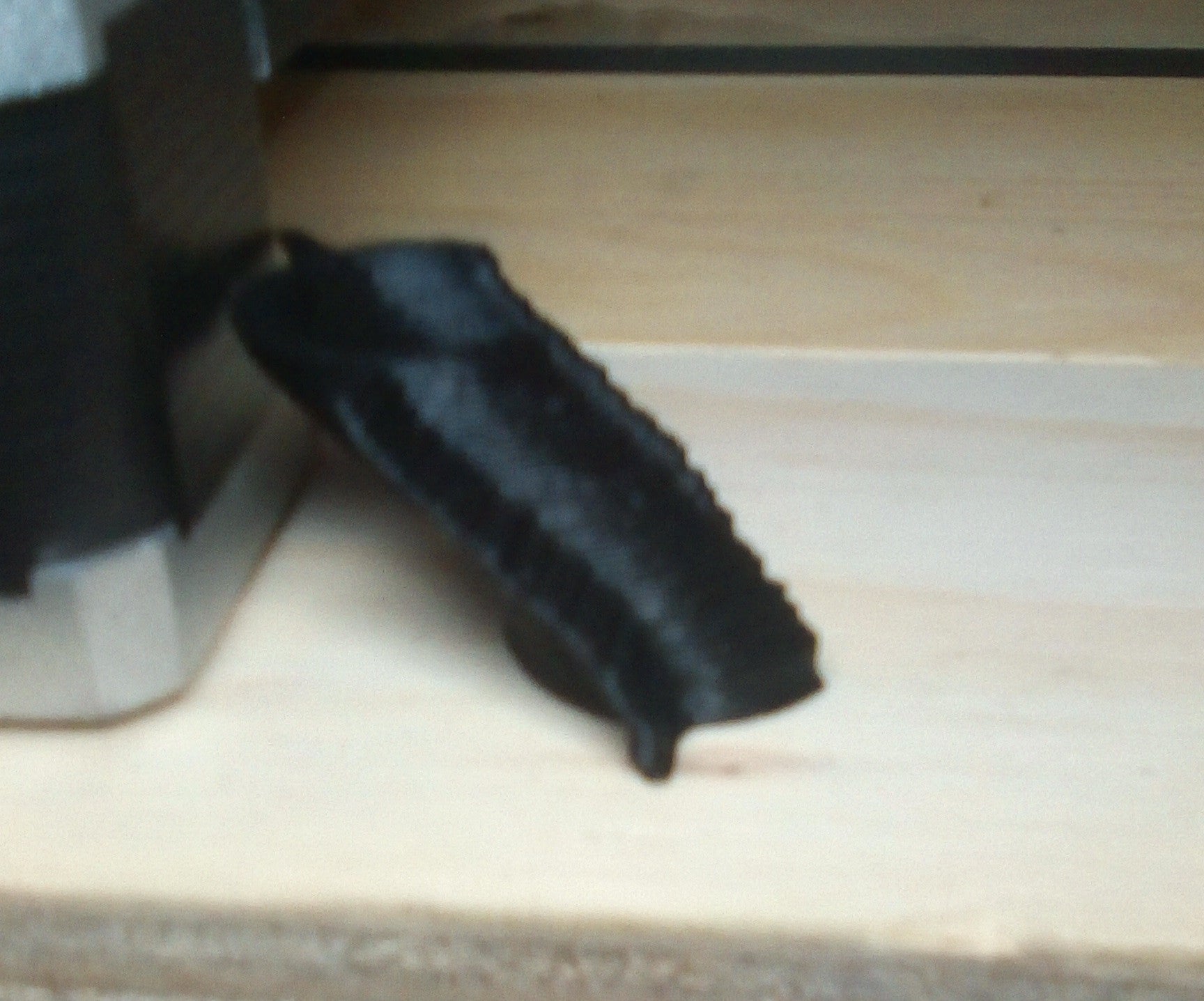 Does the print veer to the side?