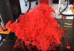 Did the print break free from the print bed?