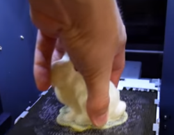 Print is Stuck on the Bed