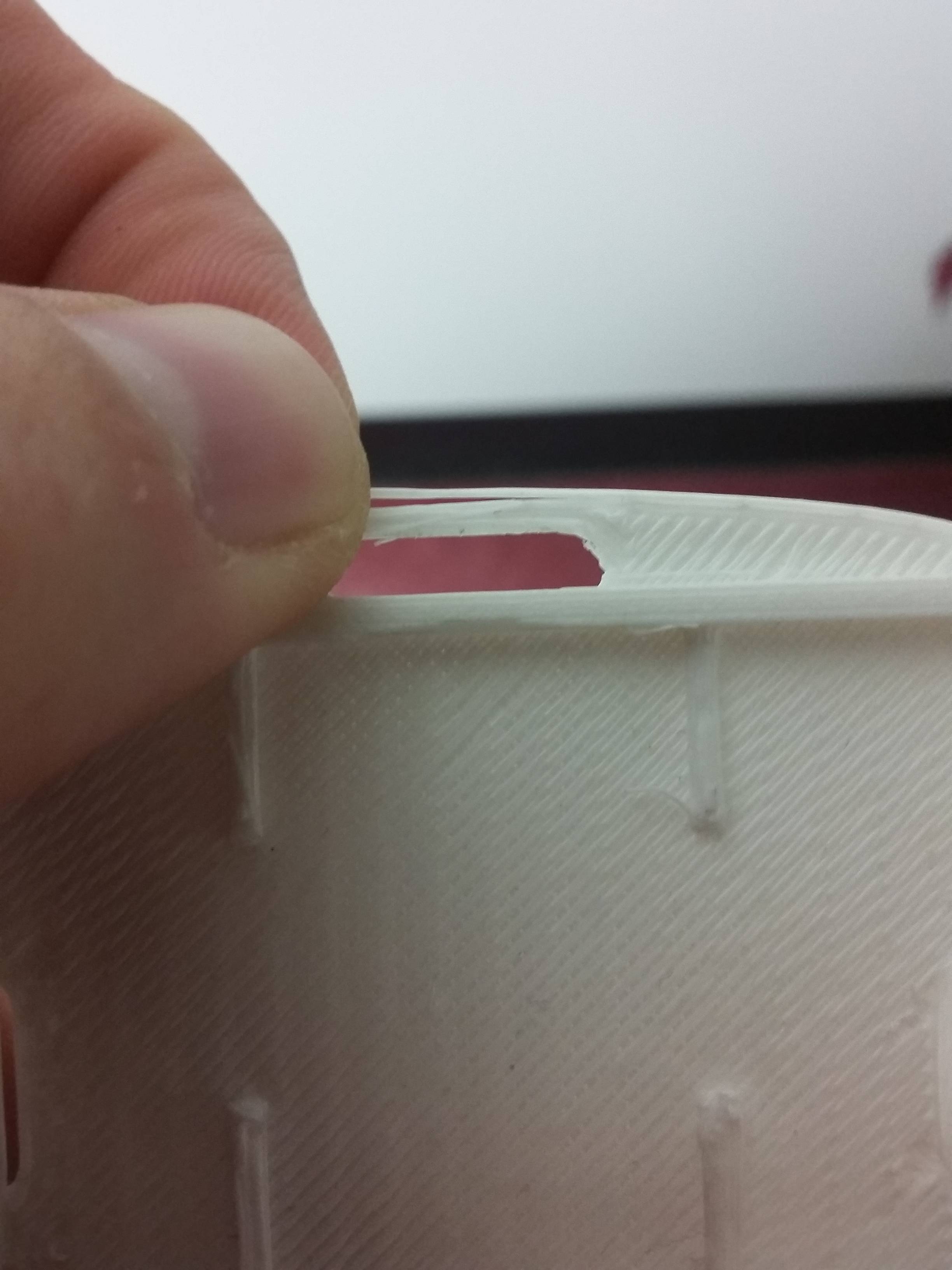 Is there a gap between the outer wall and infill?