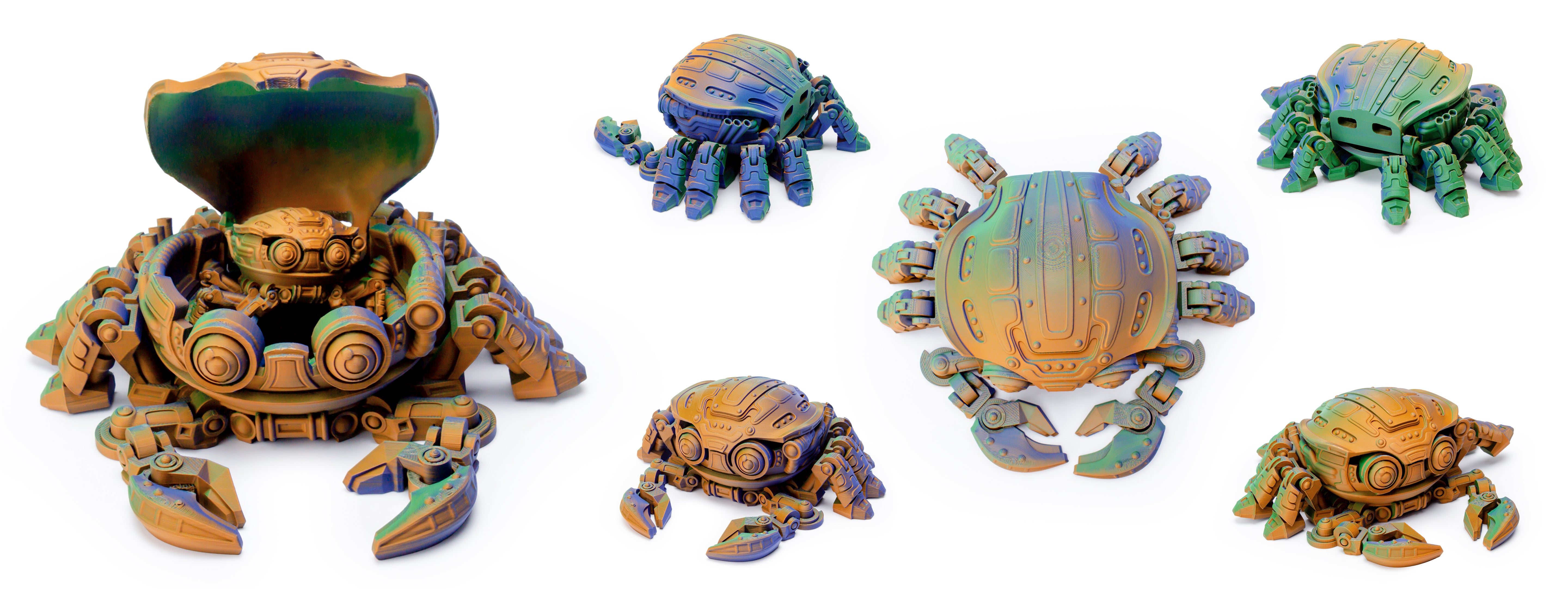 Tri-colour Matt PLA - Rusted Jungle