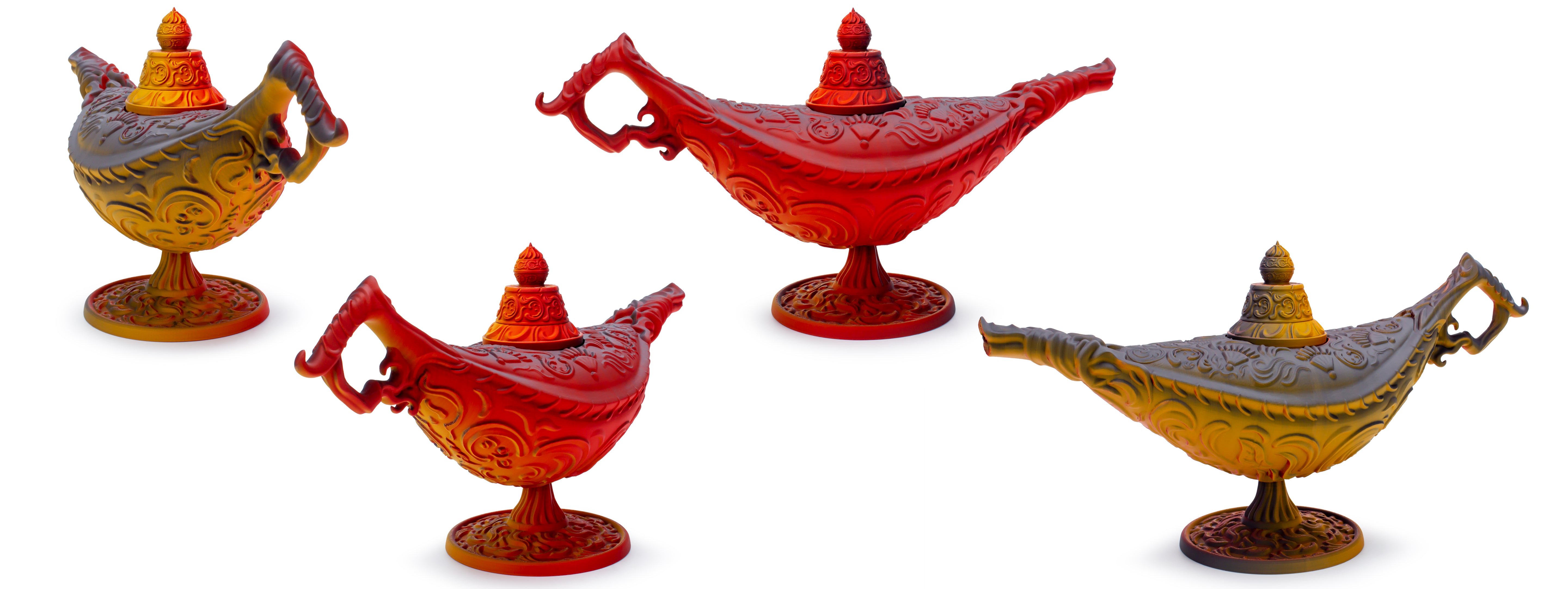 Tri-colour Matt PLA - Volcano