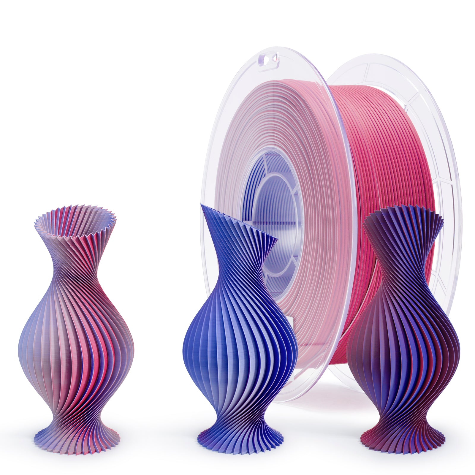 Tri-colour Matt PLA - Frosted Berry