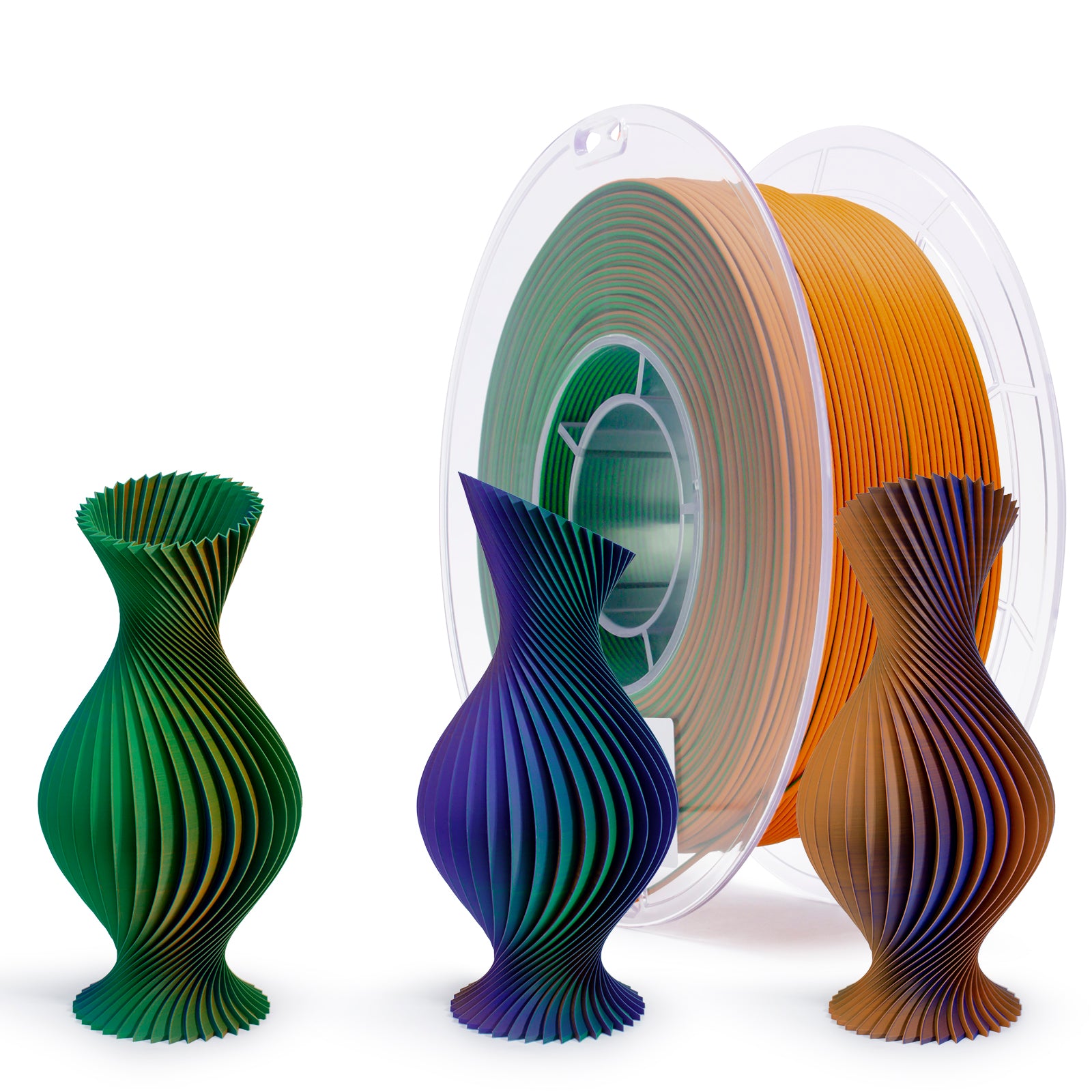 Tri-colour Matt PLA - Rusted Jungle