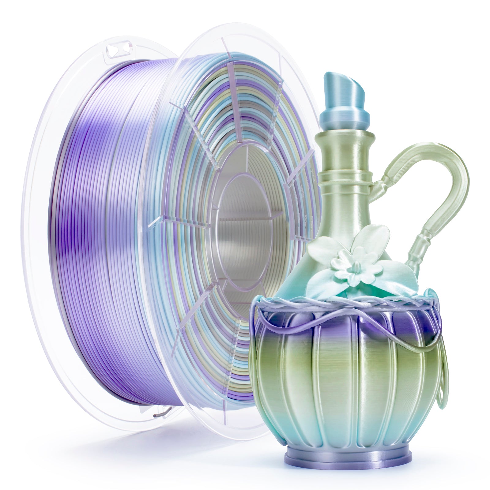 X3D Pro Gradient Silk PLA - Steel Violet