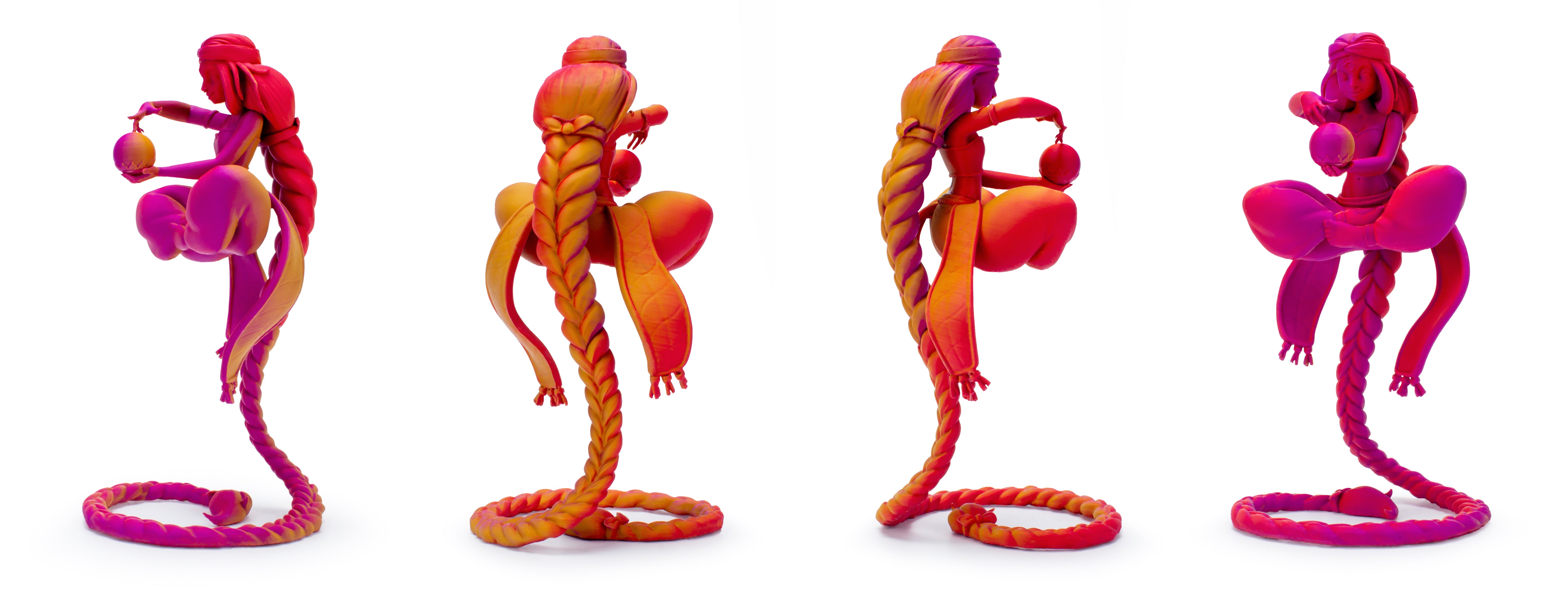 Tri-colour Matt PLA - Afterglow