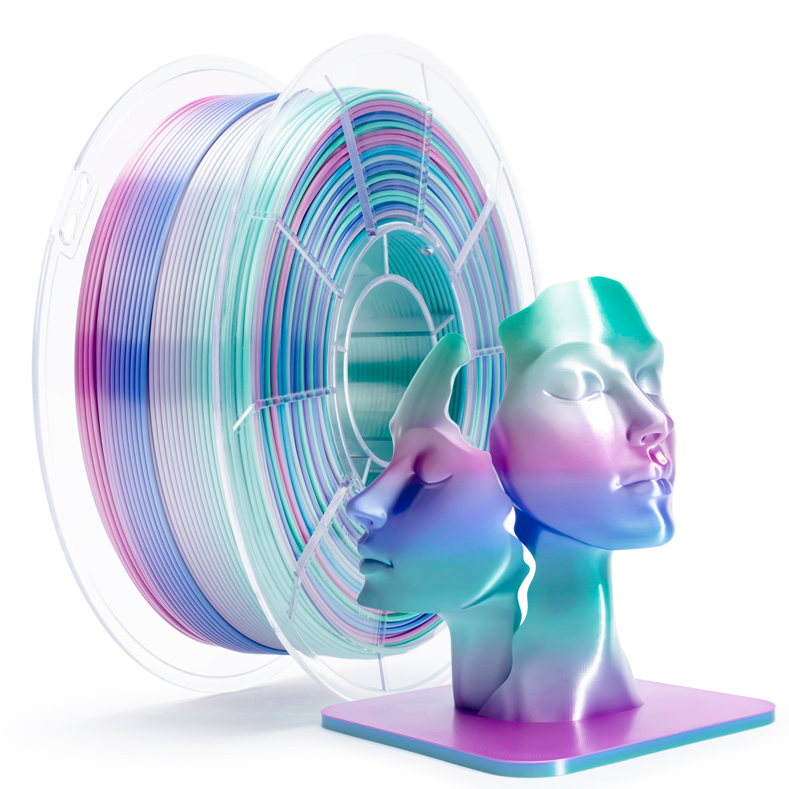 X3D Pro Gradient Silk PLA - Aqua Sky