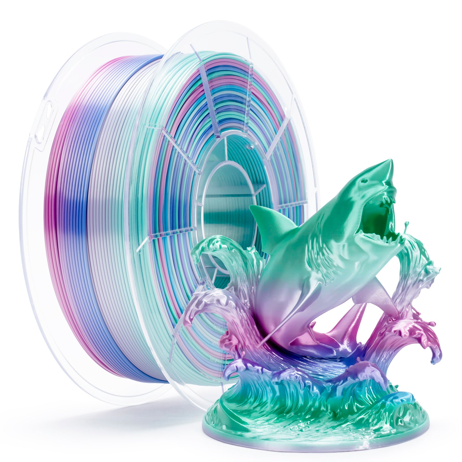 X3D Pro Gradient Silk PLA - Aqua Sky