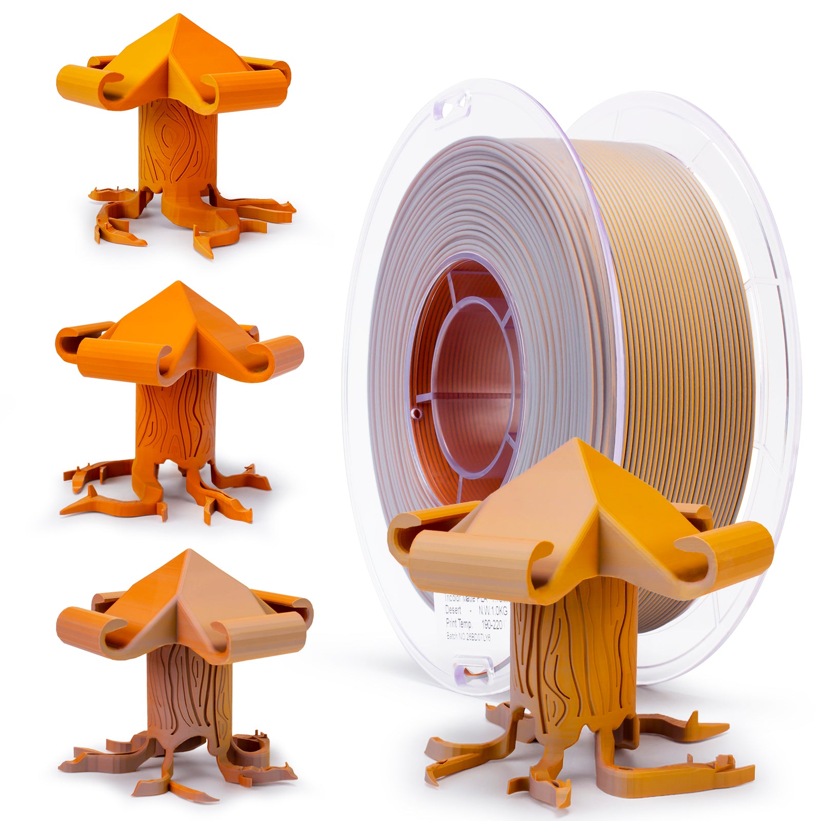 Tri-colour Matt PLA - Desert