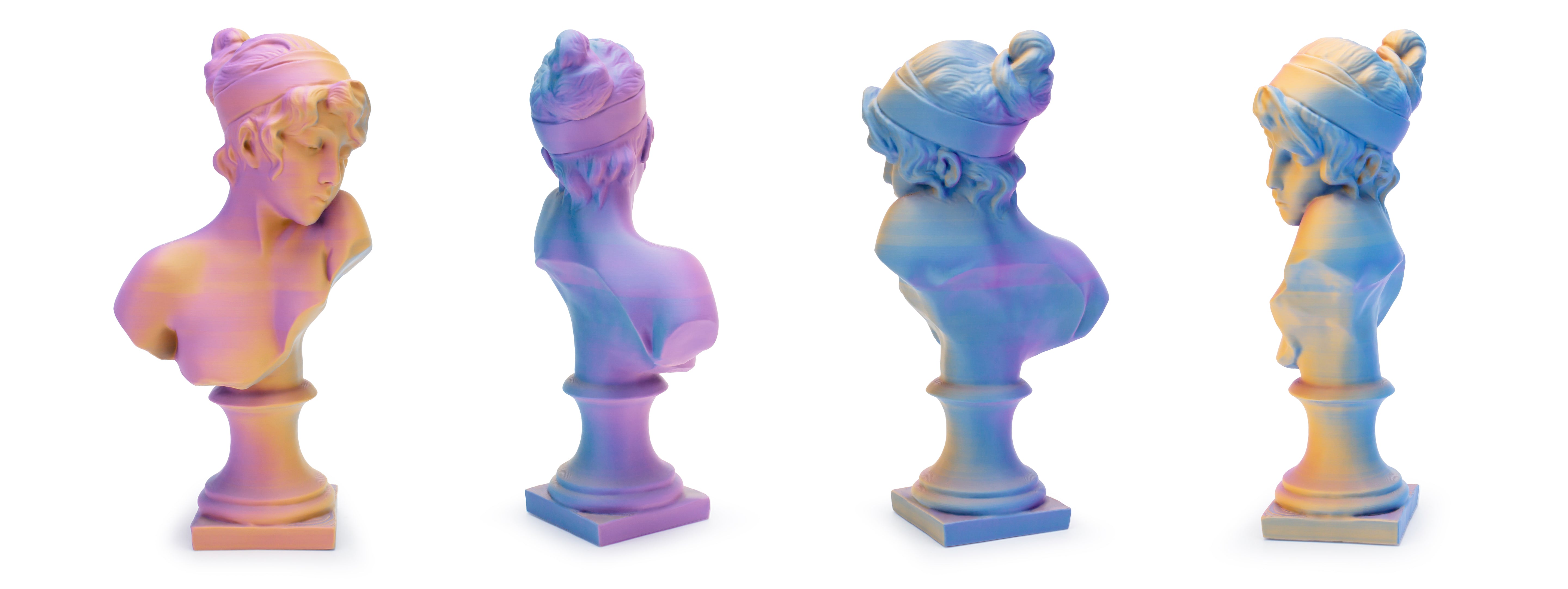 Tri-colour Matt PLA - Purple Sunset