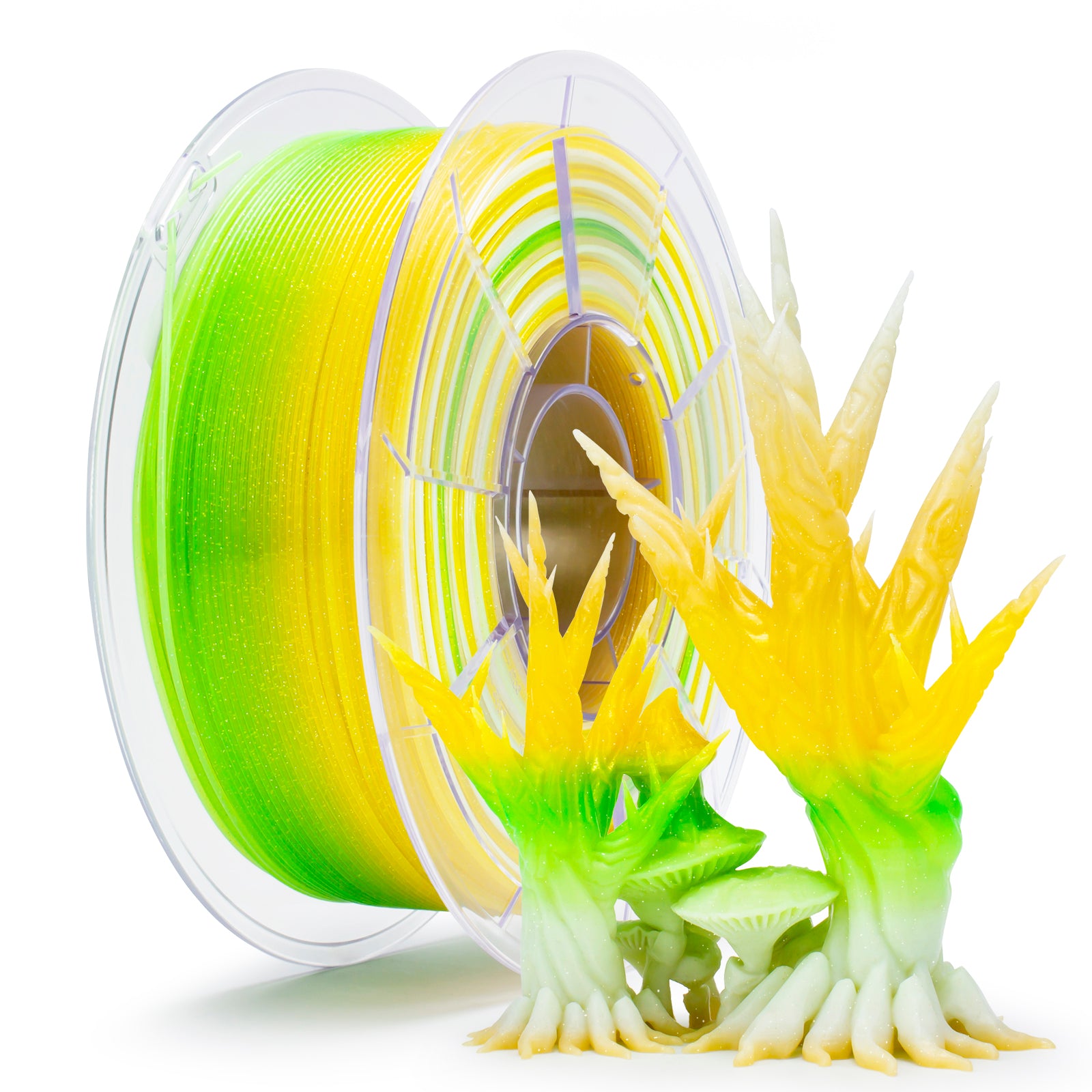 X3D Pro Gradient Twinkling PLA - Flower White Lilly