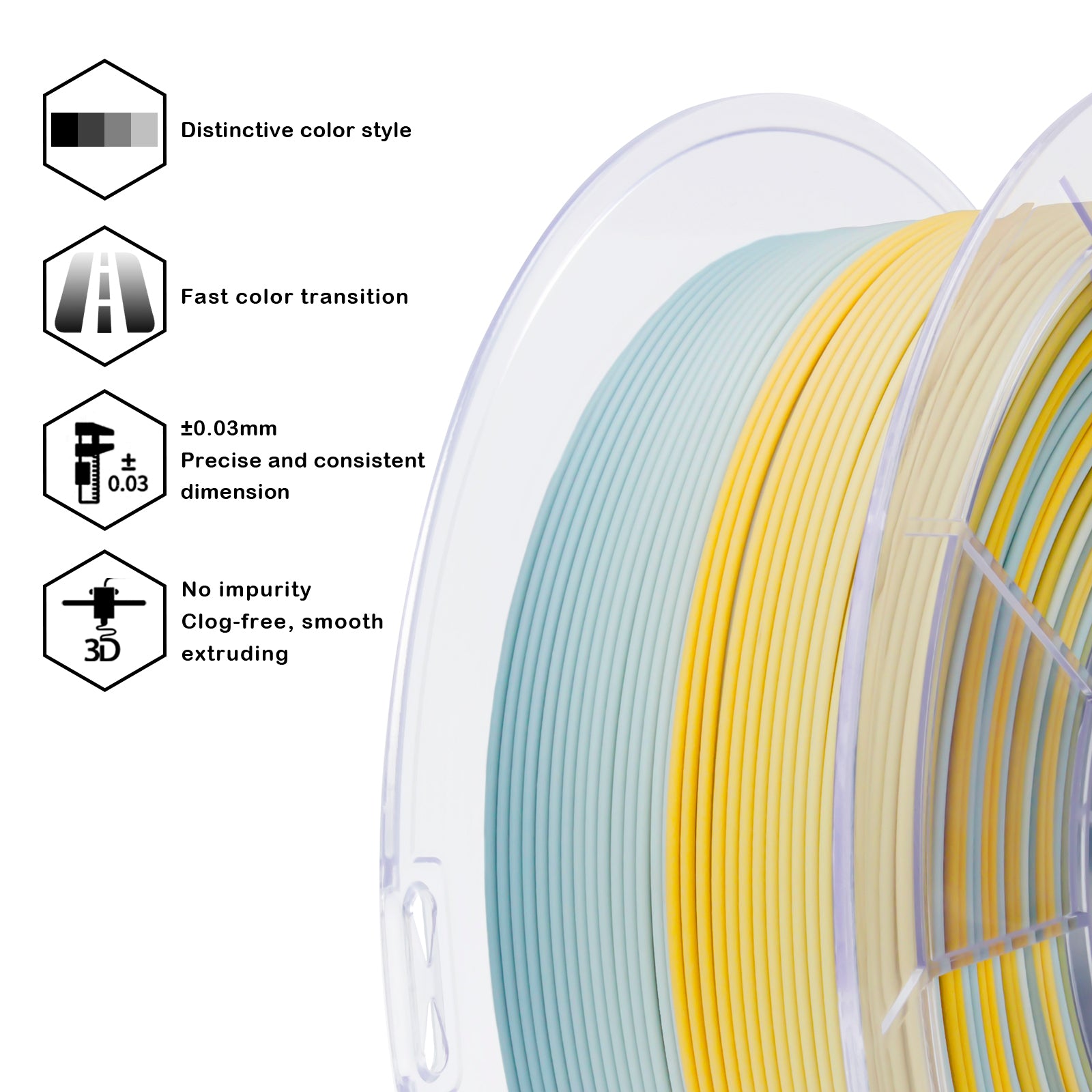 X3D Pro FAST Gradient Matt PLA - Fall Frost
