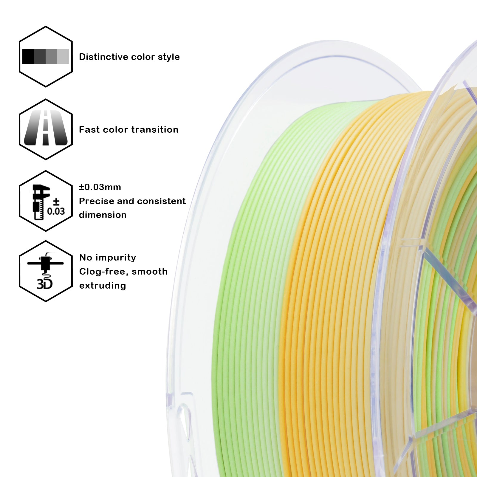 X3D Pro FAST Gradient Matt PLA - Sprout