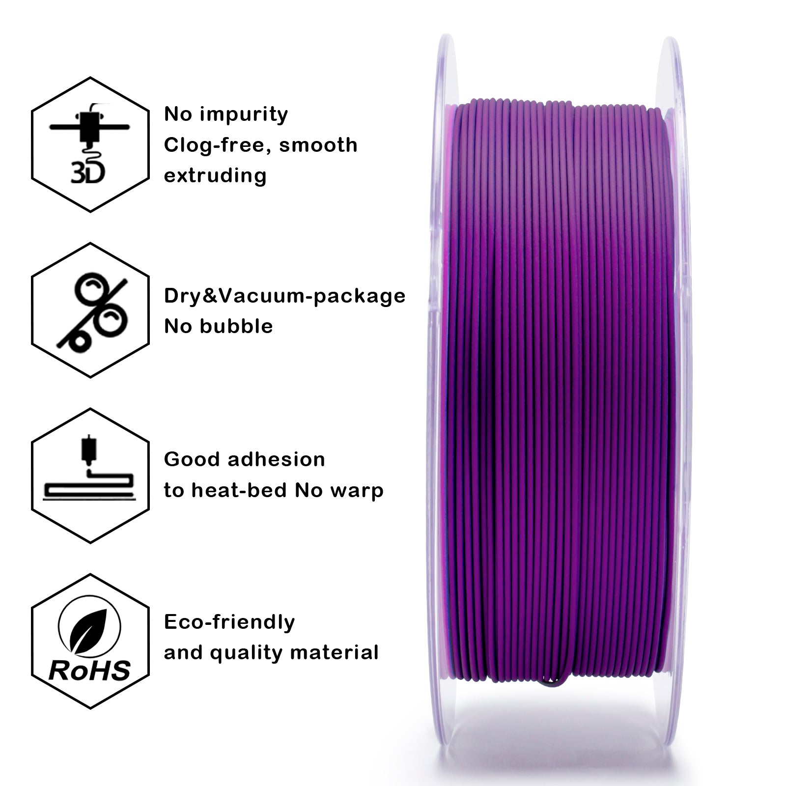 Tri-colour Matt PLA - Indigo Space