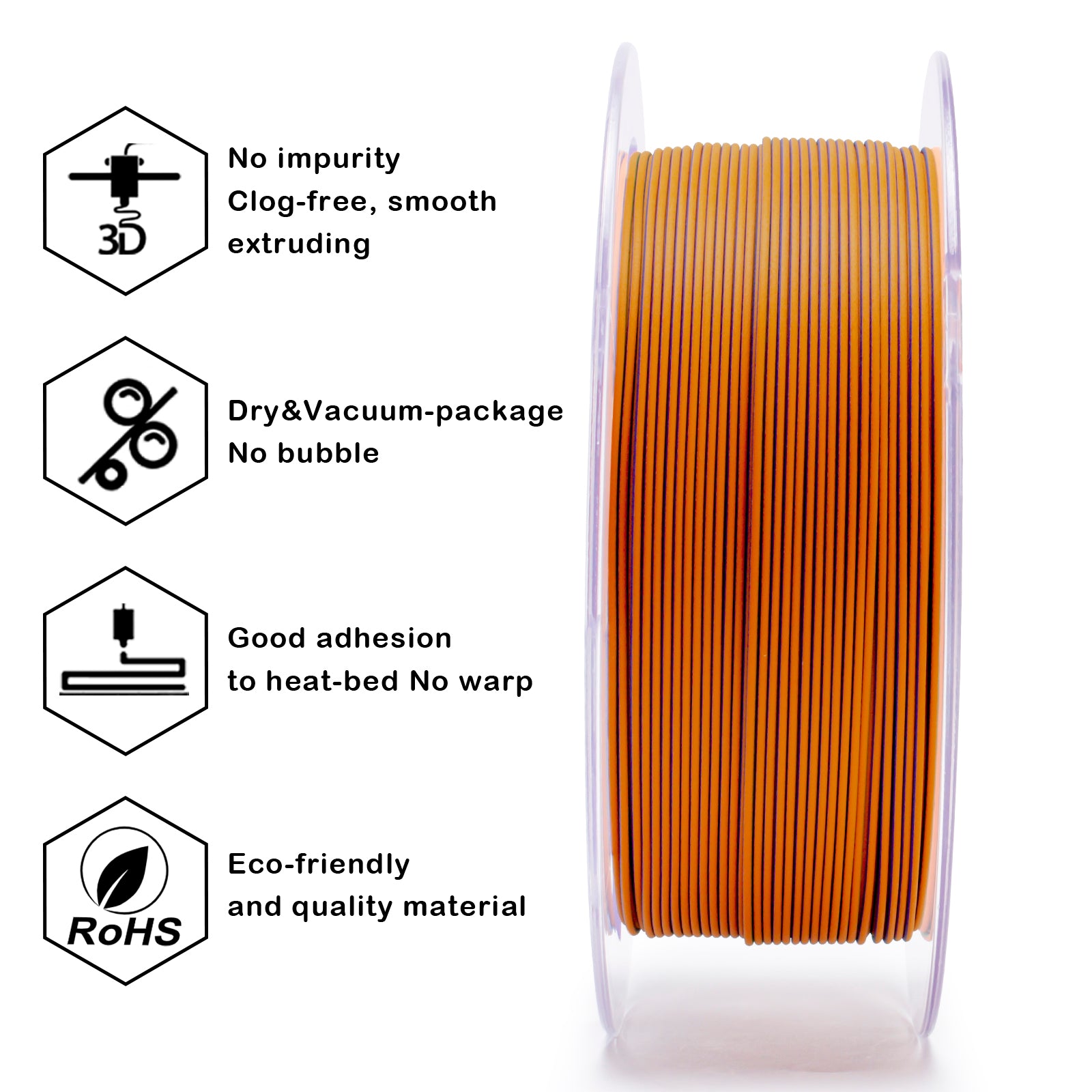 Tri-colour Matt PLA - Rusted Jungle