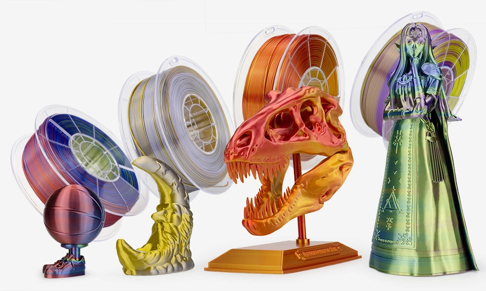 X3D Multicolour Silky PLA