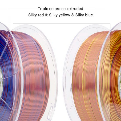 X3D Multicolour Silky PLA