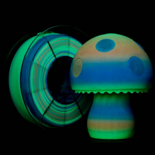 Glow Rainbow PLA 1.75mm