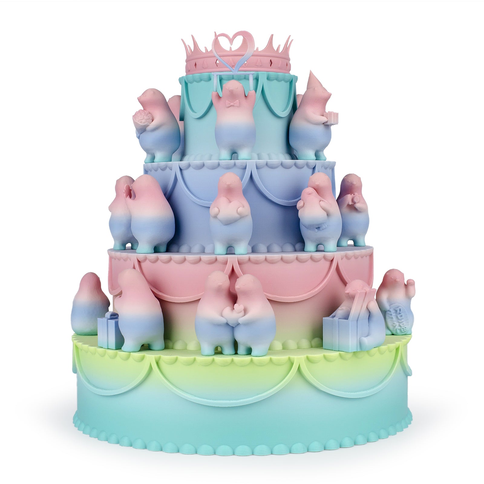 X3D Pro SLOW Gradient Matt PLA - Macaron