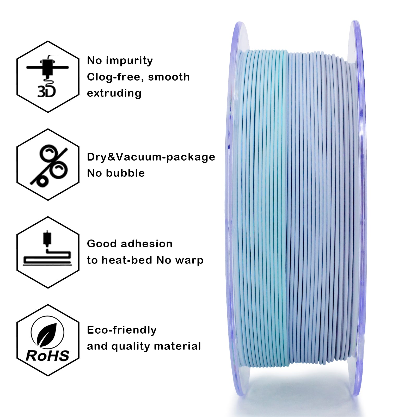 X3D Pro SLOW Gradient Matt PLA - Macaron