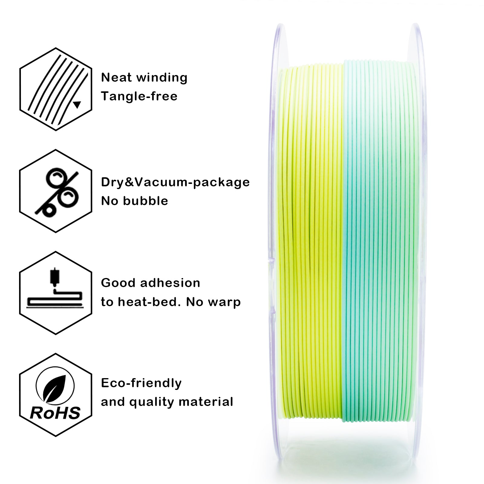 X3D Pro FAST Gradient Matt PLA - Meadow Mirage
