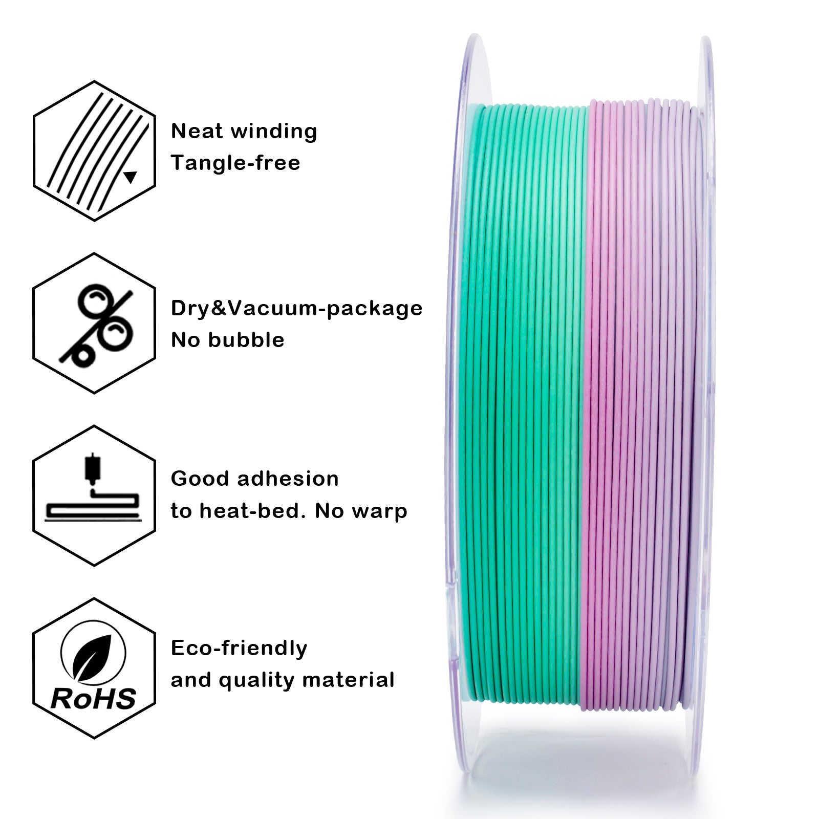 X3D Pro FAST Gradient Matt PLA - Northern Lights