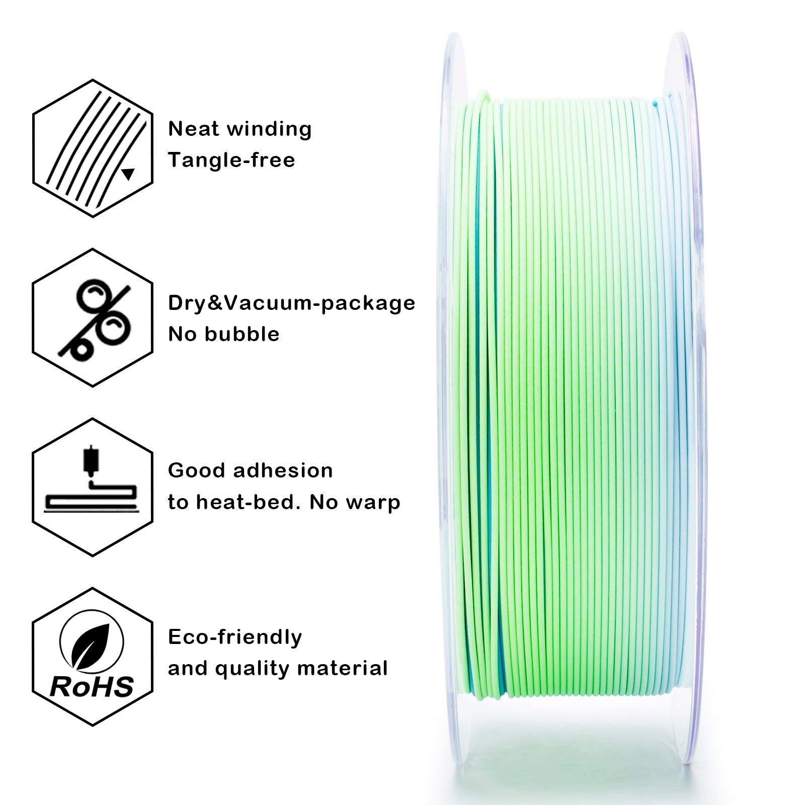 X3D Pro FAST Gradient Matt PLA - Ocean