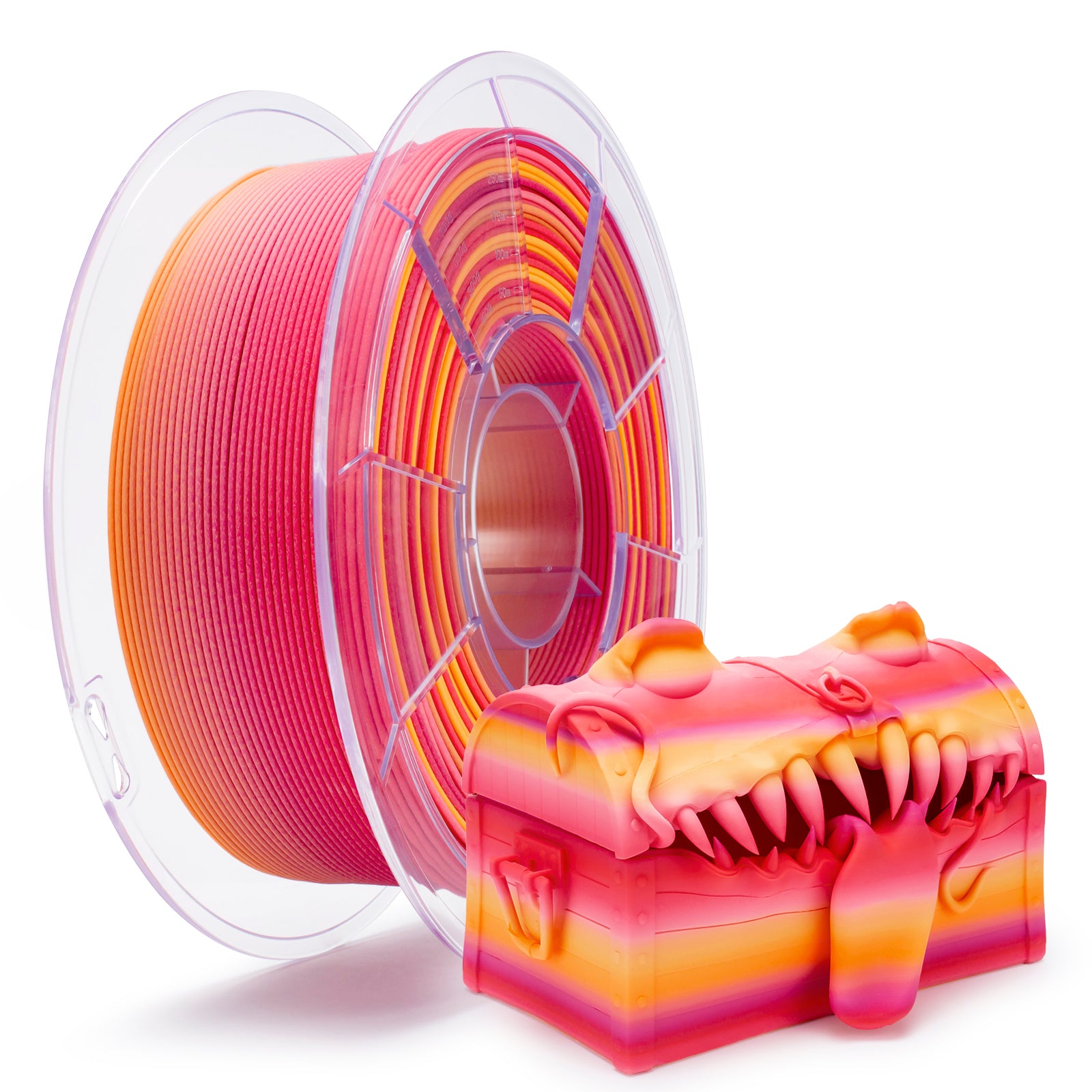 X3D Pro FAST Gradient Matt PLA - Peachy Sunrise