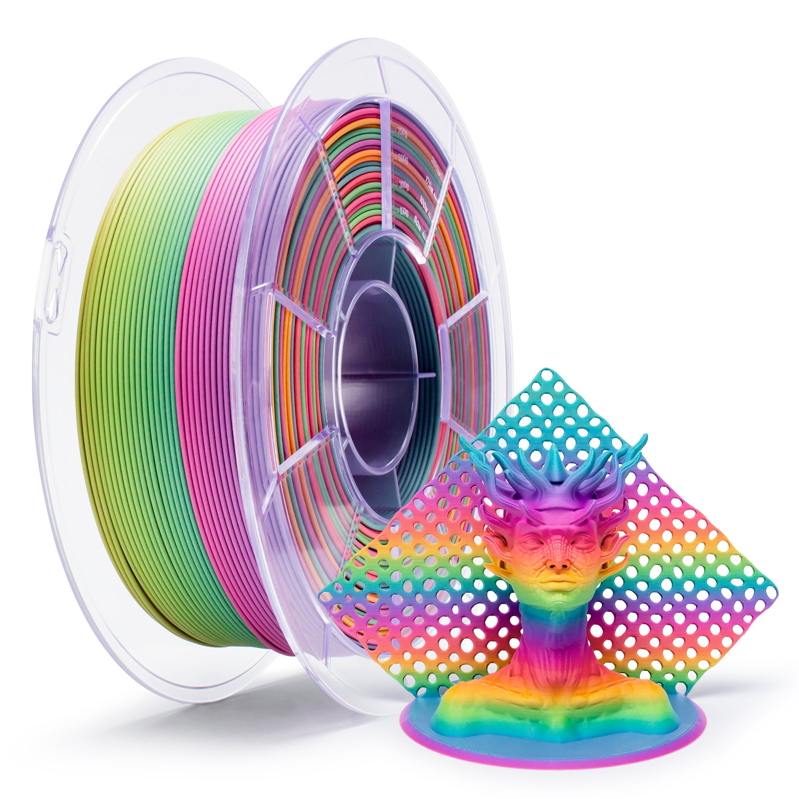 X3D Pro FAST Gradient Matt PLA - Rainbow Blaze