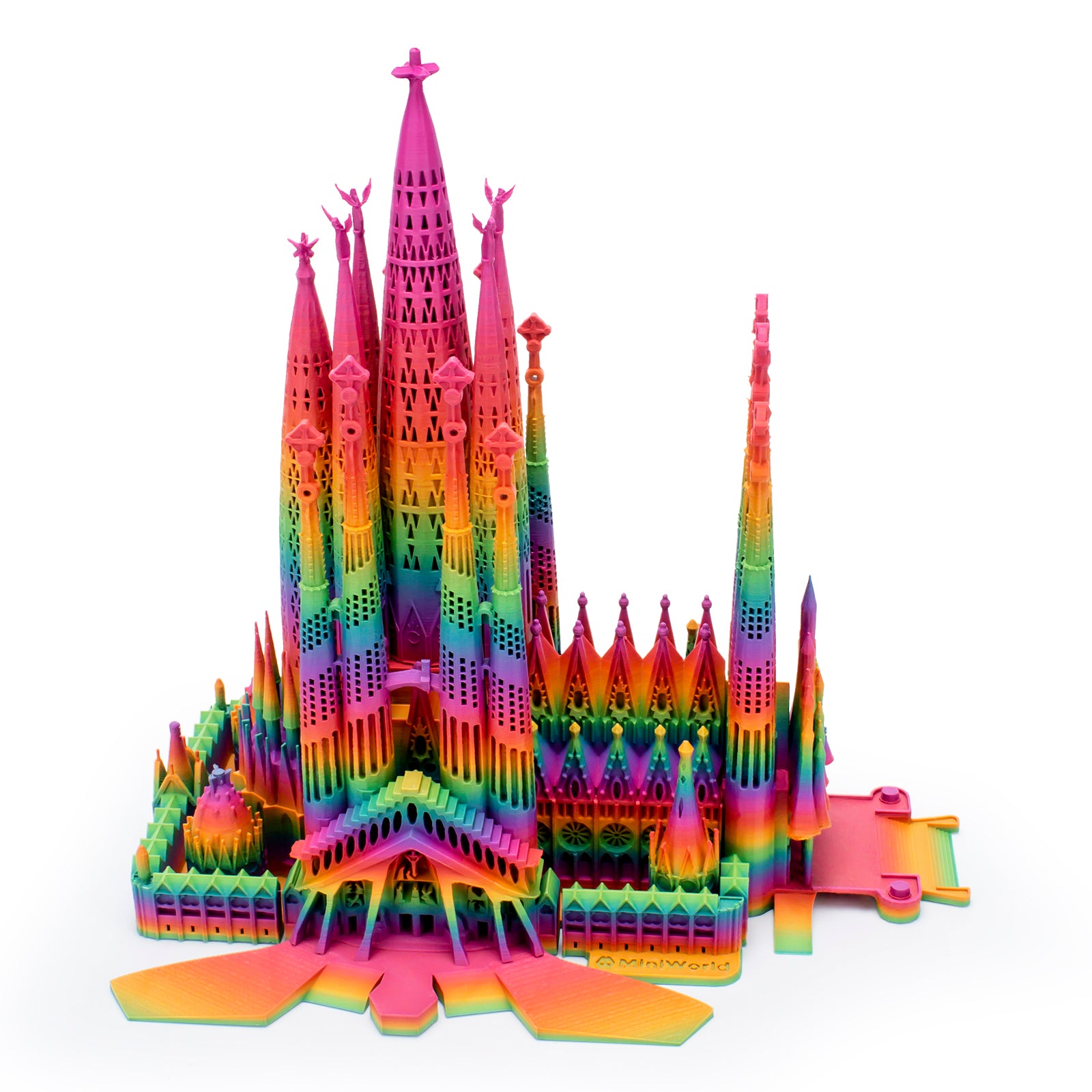 X3D Pro FAST Gradient Matt PLA - Rainbow Blaze