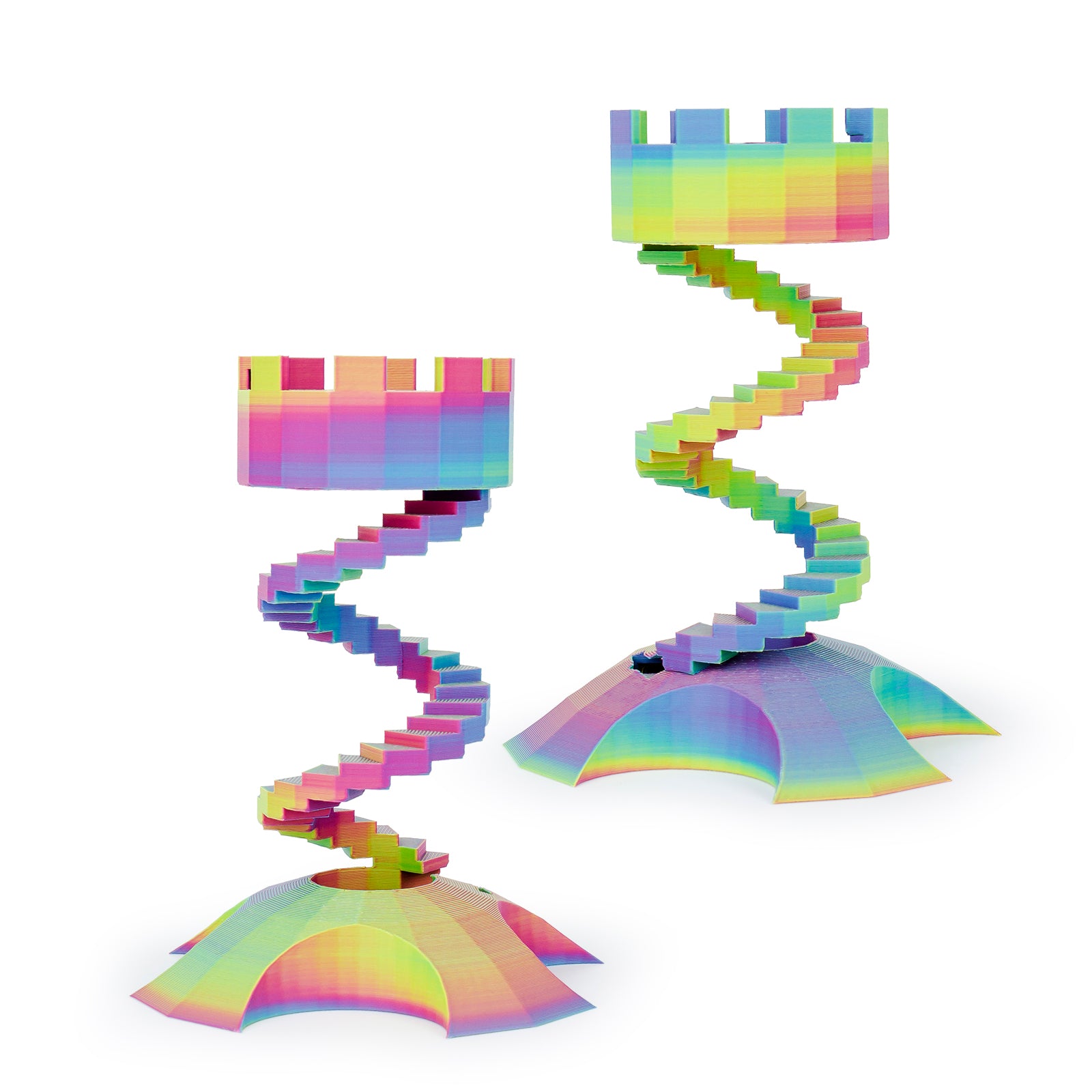 Tri-colour Matt PLA - Rosy Cloud