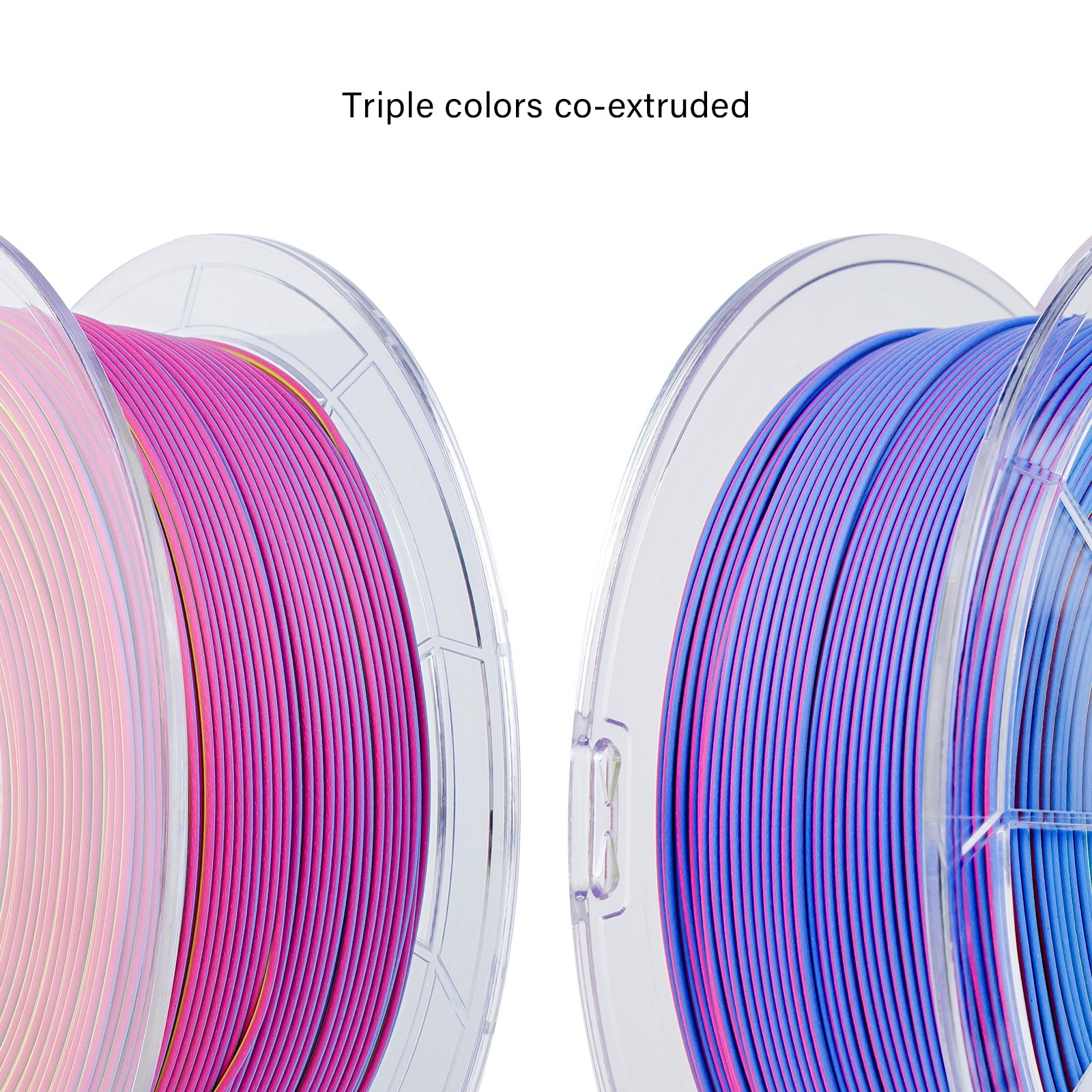 Tri-colour Matt PLA - Rosy Cloud