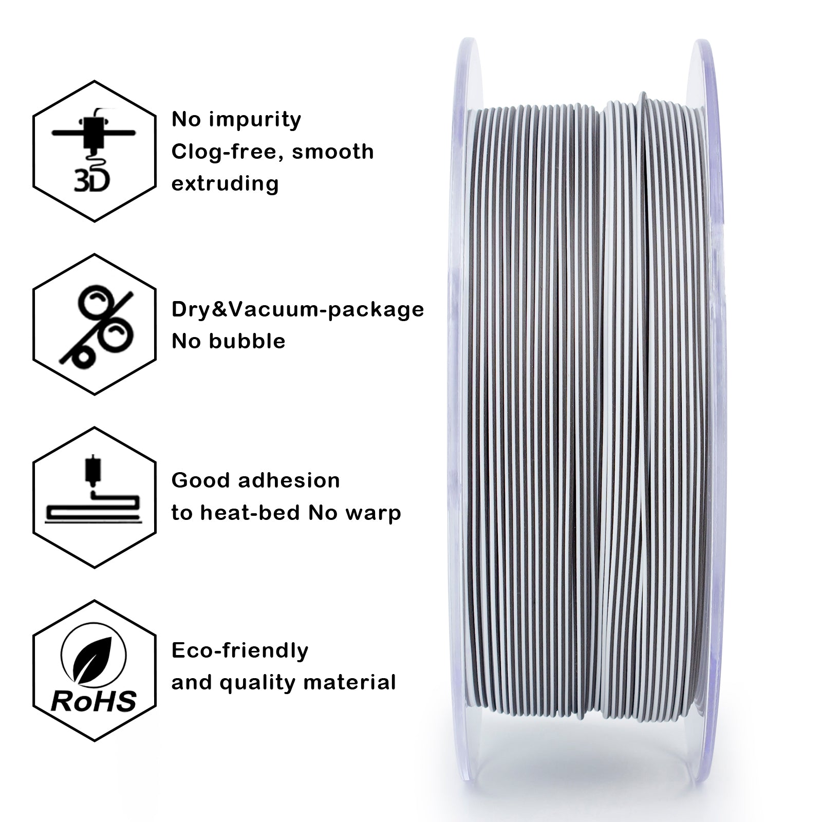 Tri-colour Matt PLA - Shadow