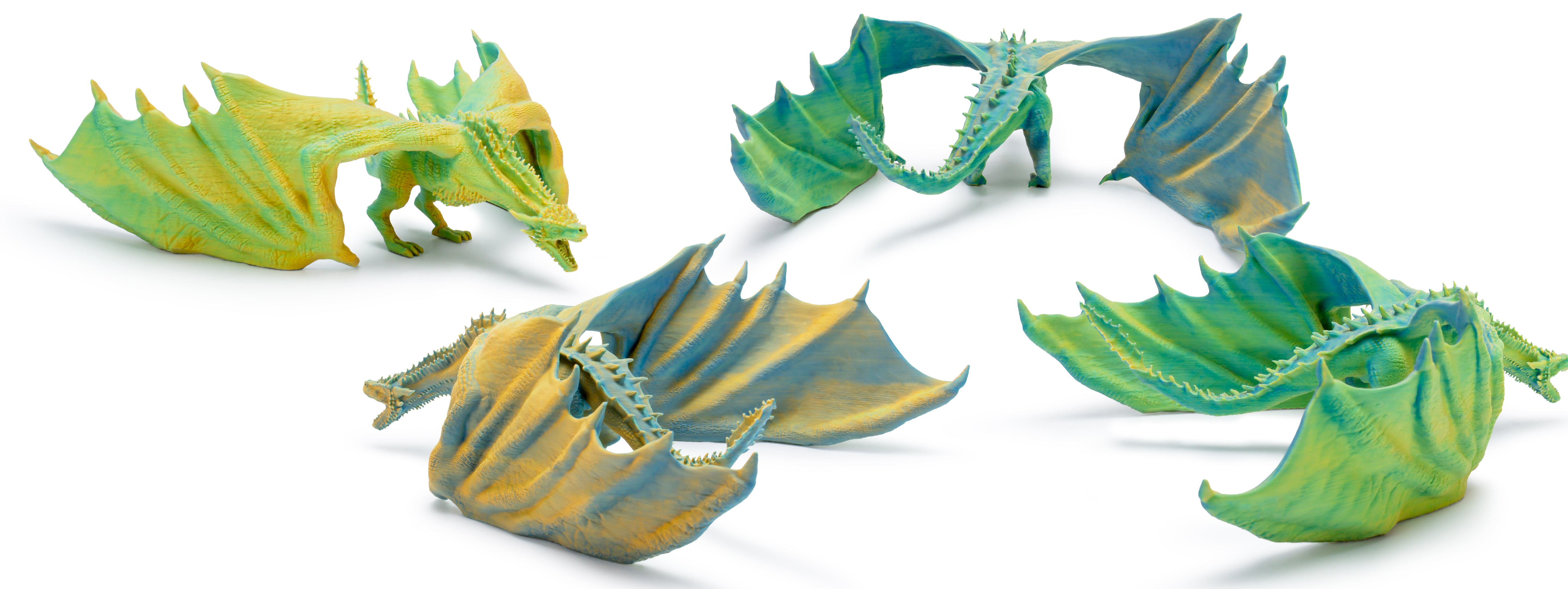 Tri-colour Matt PLA - Sunbeam Forest