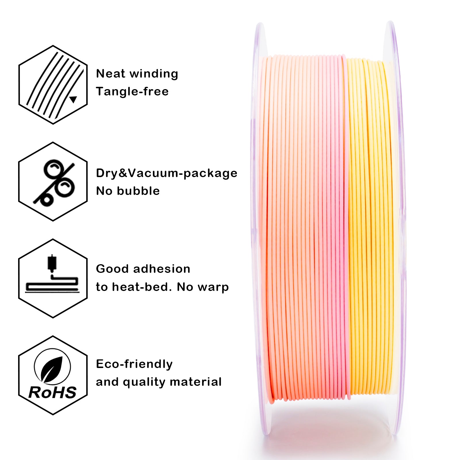 X3D Pro FAST Gradient Matt PLA - Sunlit Petal