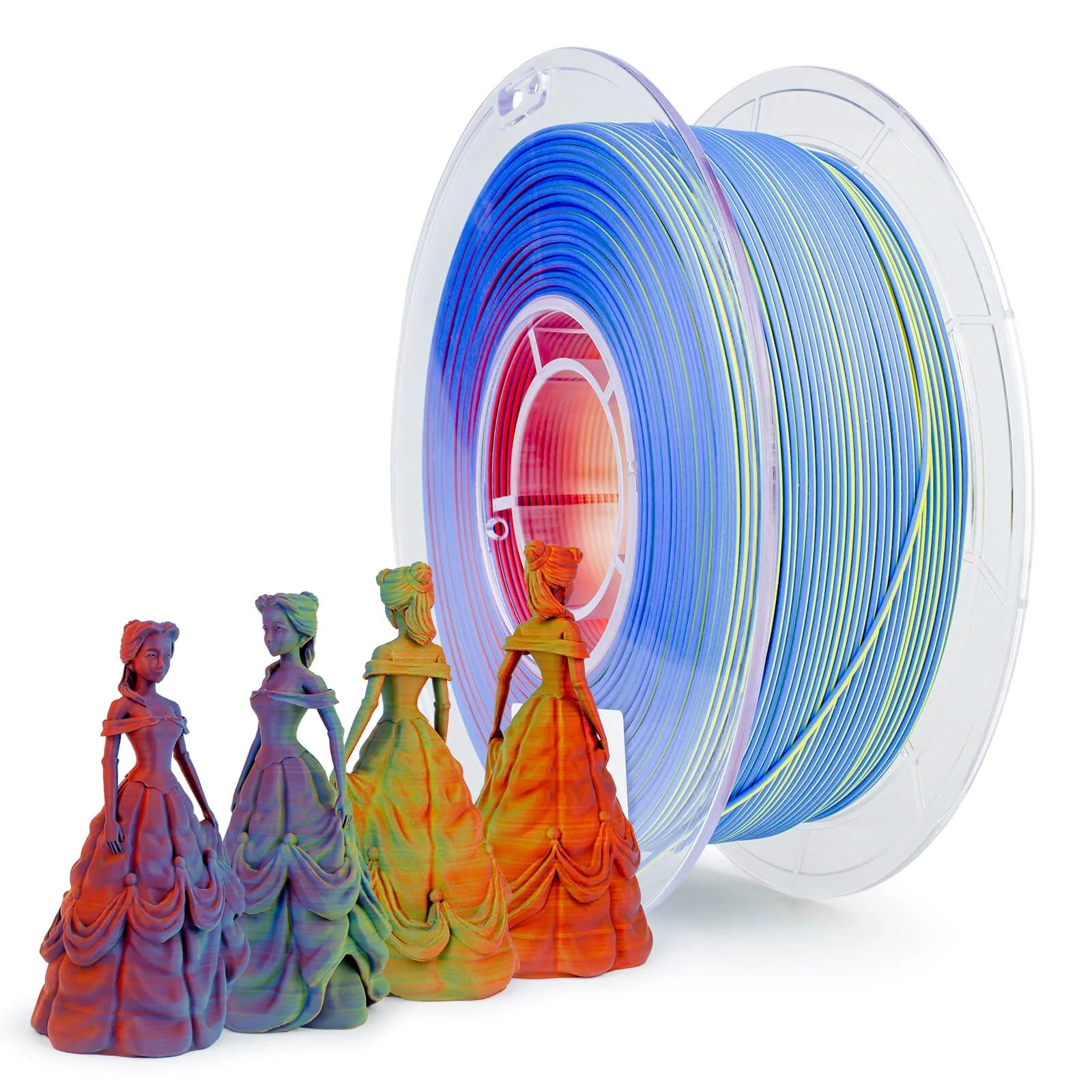 Tri-colour Matt PLA - Neon