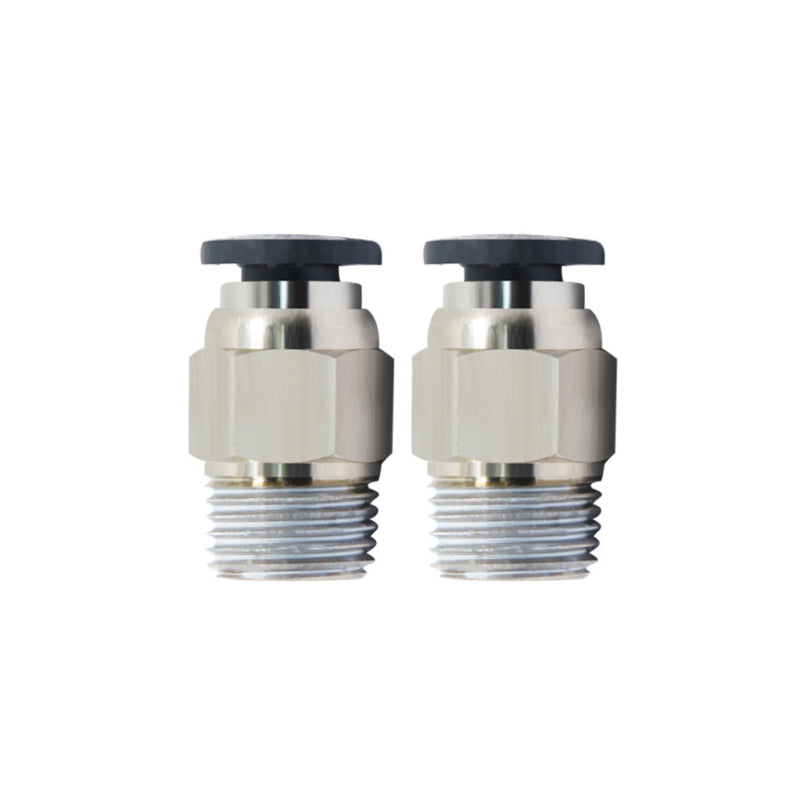 PC4-m10 quick connector steel - Pack of 2