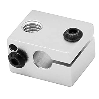 V6 heat block silver colour