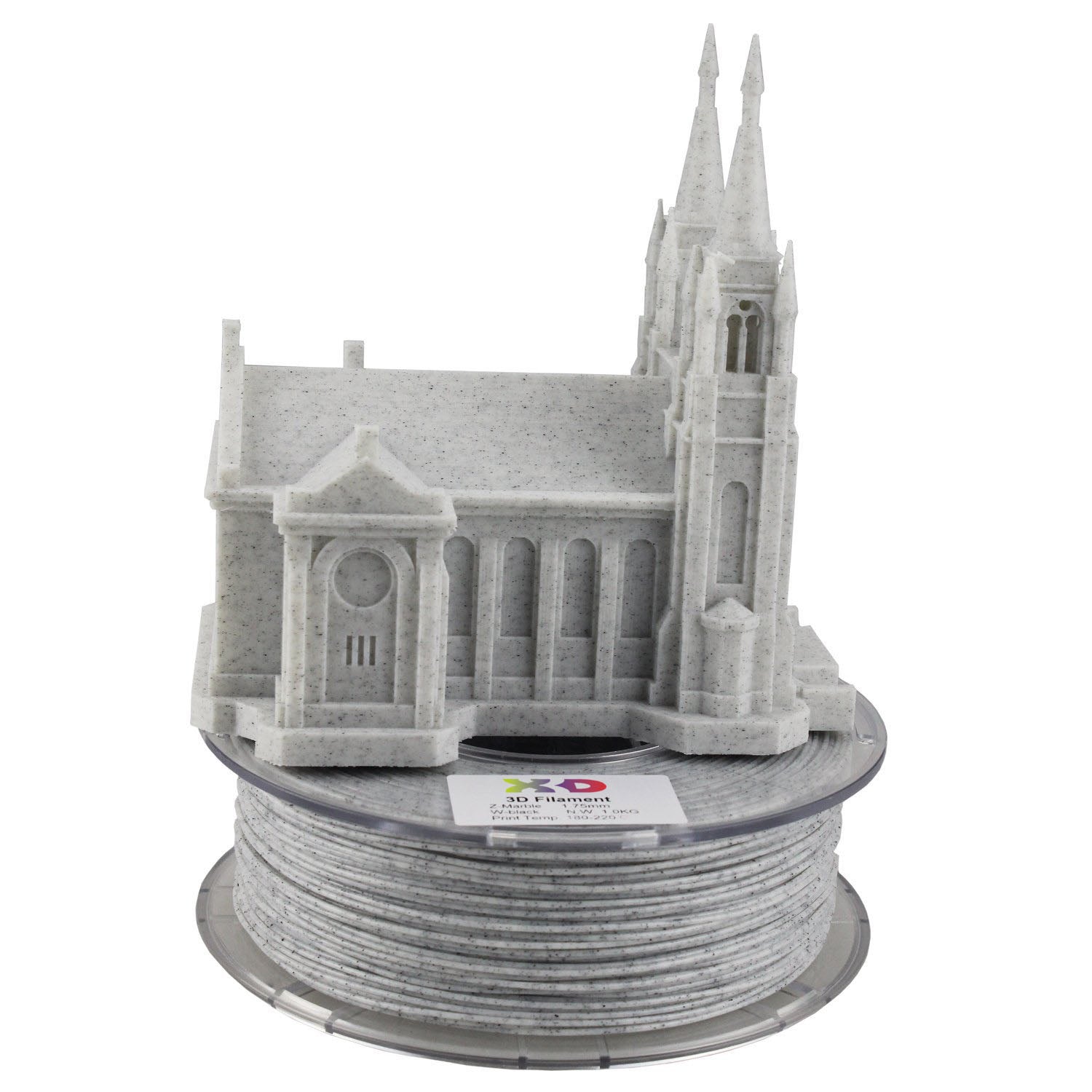 X3D Pro White Marble 1.75 mm