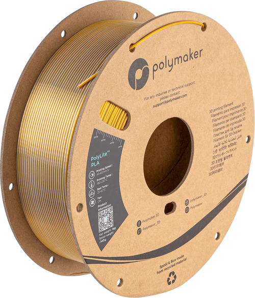 PolyLite PLA Dual Silk - 1.75 mm