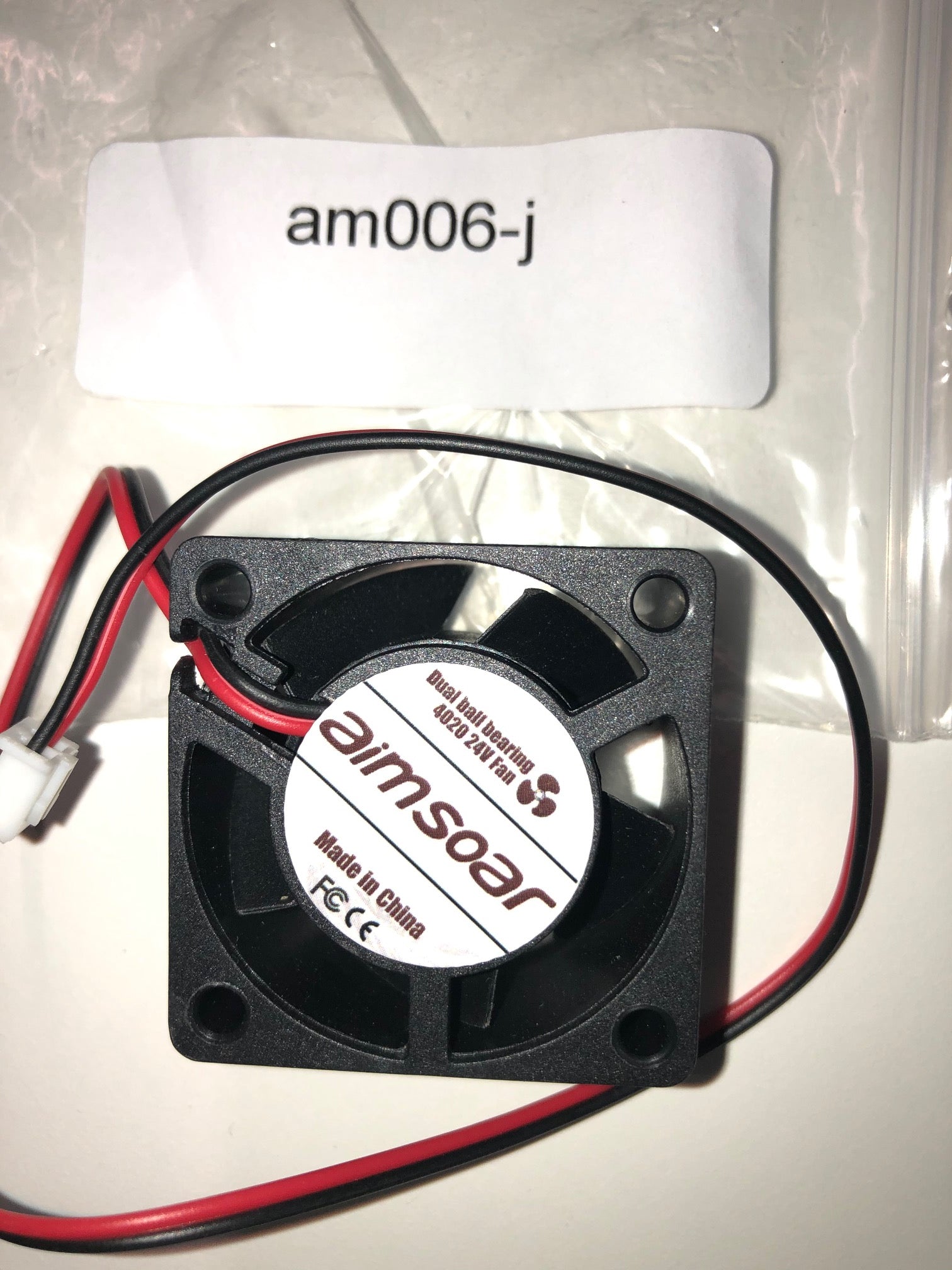 Fan 4020 24V Dual ball Bearing