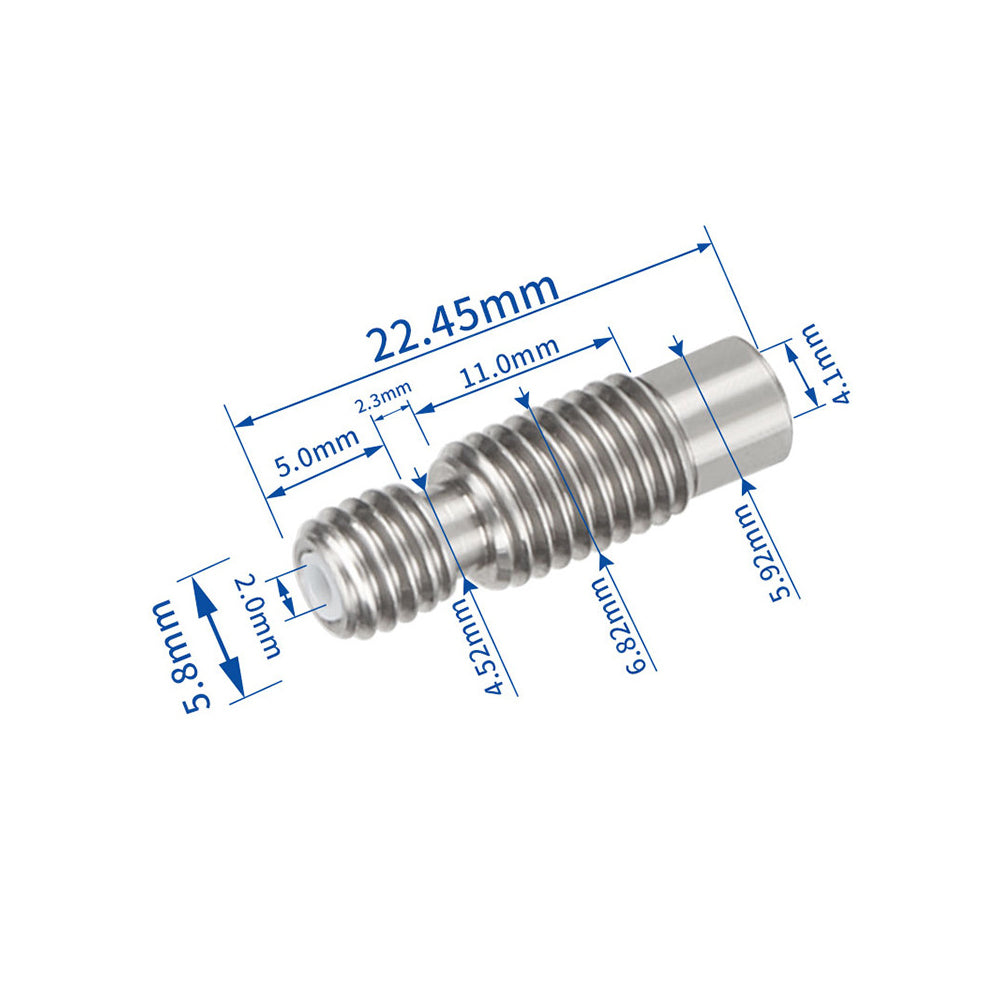 Voron 2.4 Trident extrusion E3D V6 head hot end