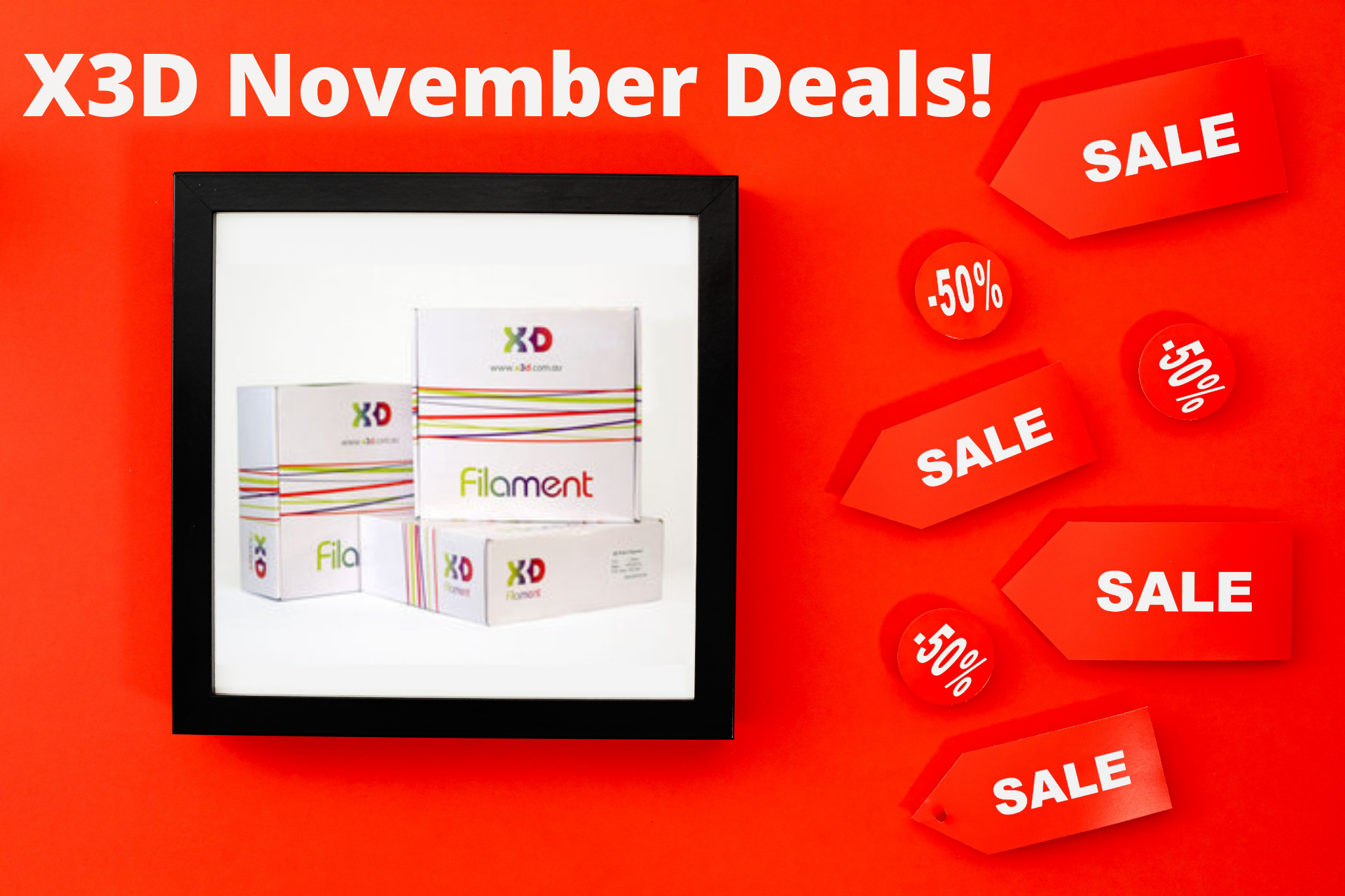 The Best X3D Printing Deals for November