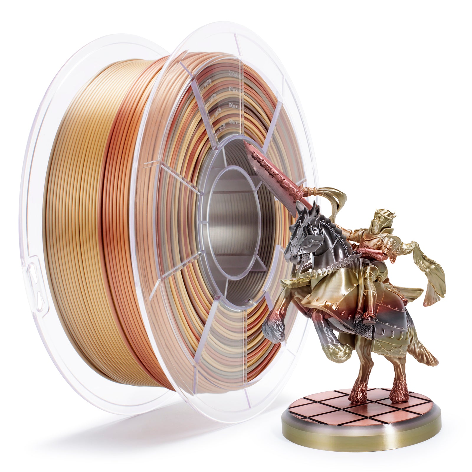 X3D Pro Gradient Silk PLA  - Ember