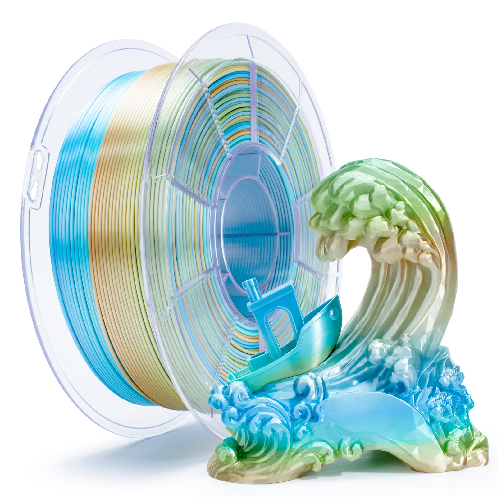 X3D Pro Gradient Silk PLA  - Forest Gleam
