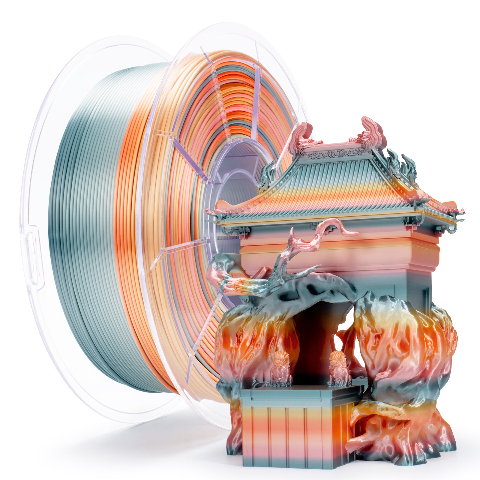 X3D Pro Gradient Silk PLA  - Mellow Horizon