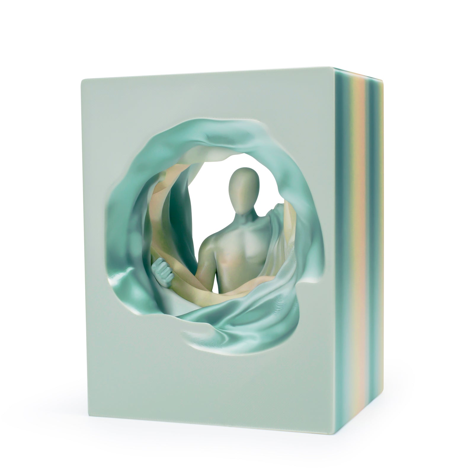 X3D Pro Gradient Silk PLA  - Creamy Teal