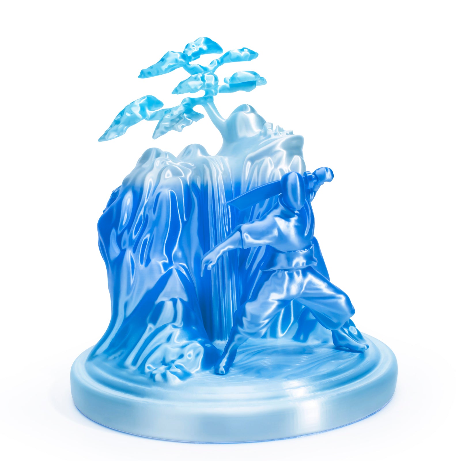 X3D Pro Gradient Silk PLA  - Ice Blue